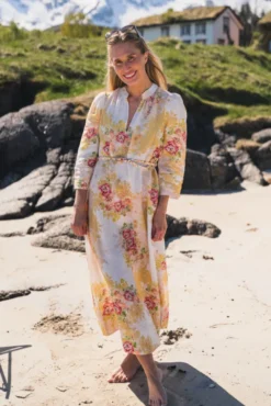 Linen Shift Dress Amore