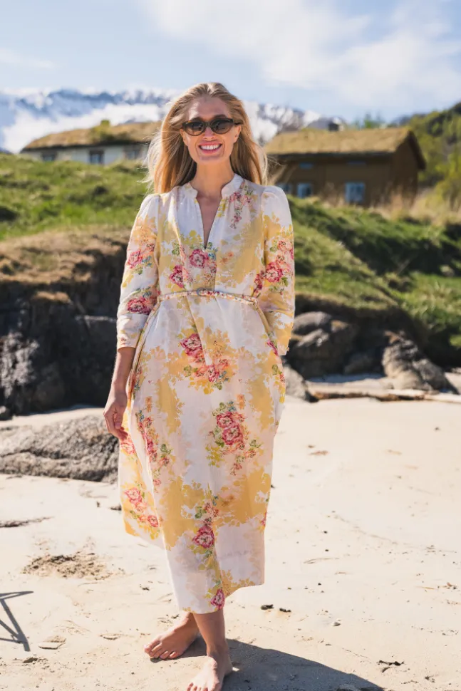 Linen Shift Dress Amore