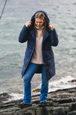 Loen Down Jacket Dark Navy