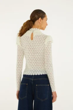 Long Sleeve Top Offwhite