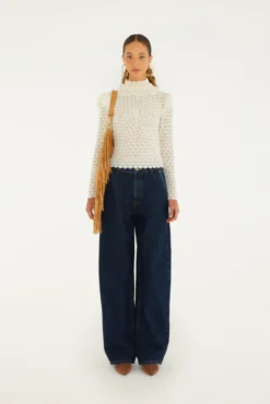 Long Sleeve Top Offwhite
