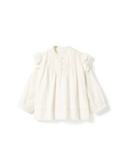 Loryn Blouse White