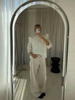Loryn Blouse White