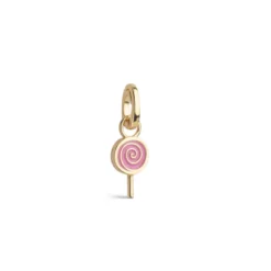 Lovely Lollipop Charm Dark Pink