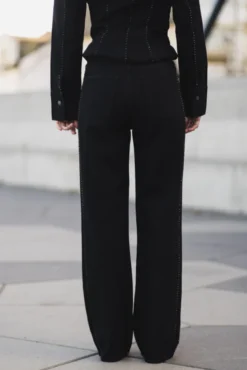 Luca Embellished Black
