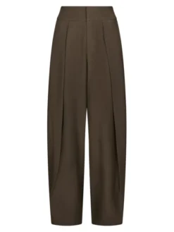 Lucille Structure Pants Dark Brown