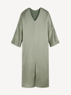 Lucina Dress Deep Lichen Green