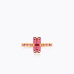 Lucy Ring Gold Rose/Light Rose