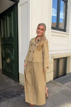 Lunaic Trenchcoat Dark Beige