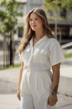 Lybay Jumpsuit Ivory
