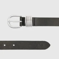 Lyla Ring Belt Caviar
