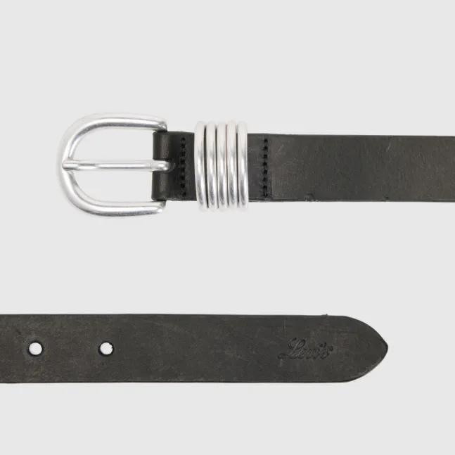 Lyla Ring Belt Caviar