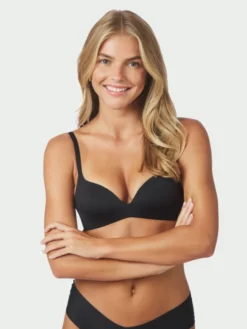 Lysia Seamless Bra Black