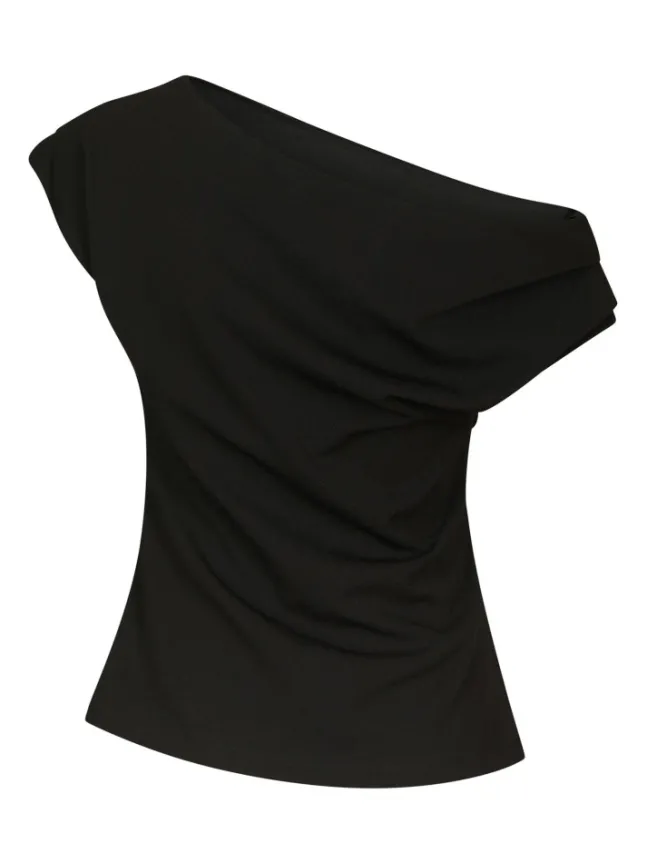 Mabelle Drapy Top Black