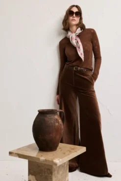 Madison Velvet Brown