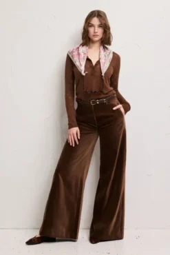 Madison Velvet Brown