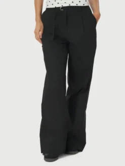 Malba Poplin Pants Black
