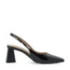 Maralyn Slingback Faux Leather Black Pratia