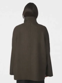 Mariel Mini Check Jacket Brown