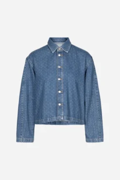 Marley Shirt Mid Blue Dot
