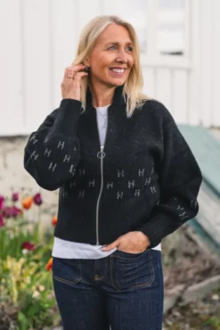 Martha Jacket Short Jet Black