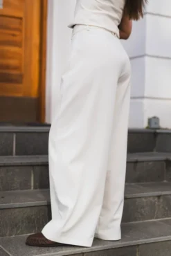Massie Structure Pants Offwhite