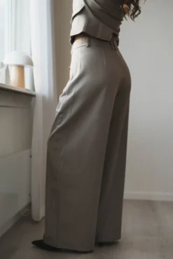 Massie Structure Pants Warm Grey