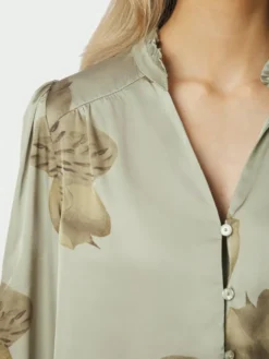 Massima Misty Orchid Blouse Smoke Green