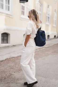 Mateo SS Jumpsuit Offwhite