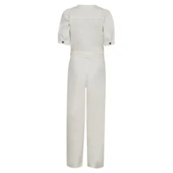 Mateo SS Jumpsuit Offwhite