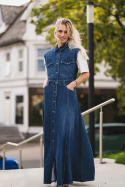 Maxi Western Dress Dark Magic