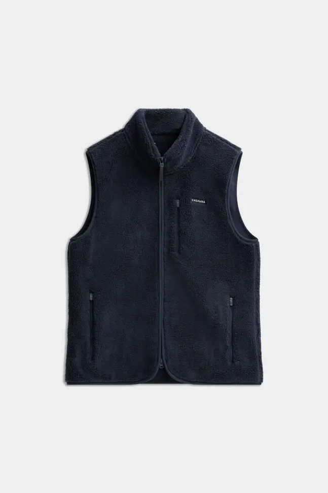 M. Cloudfleece Vest Navy