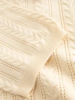 Mecca Knit Polo Ivory