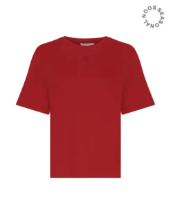 Melea Icon Tee Rhubarb/Kar Red