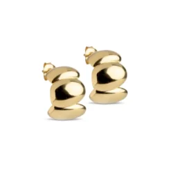 Melia Chunky Hoops Gold