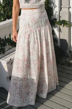 Melissa Maxi Skirt Rose Reverie