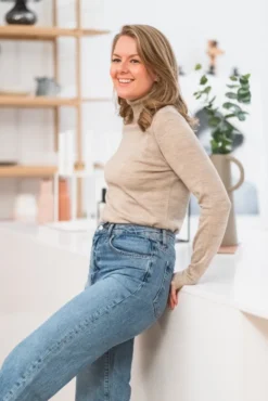 Merino Polo Sand