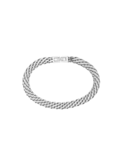 Mesh Link Bracelet Silver