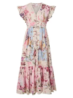 Messa CS Long Dress Pristine W. Ballerina/Skyway