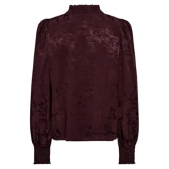 Miko V-Blouse Plum