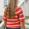 Milania Hope 2/4 Pullover STP F Rose/C Peach Melange
