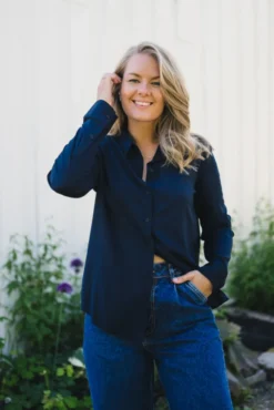 Milly NP Shirt 9942 Dark Sapphire