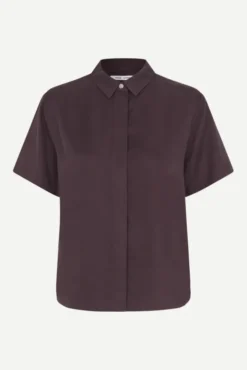 Mina SS Shirt 14028 Fudge