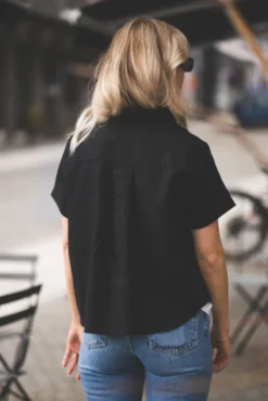 Mina SS Shirt NP 14329 Black
