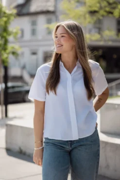 Mina SS Shirt 14028 White