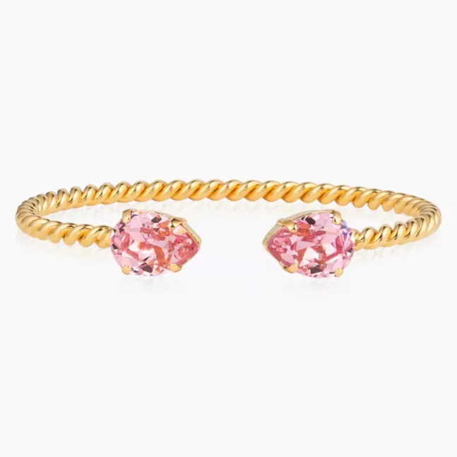 Mini Drop Bracelet Gold Light Rose