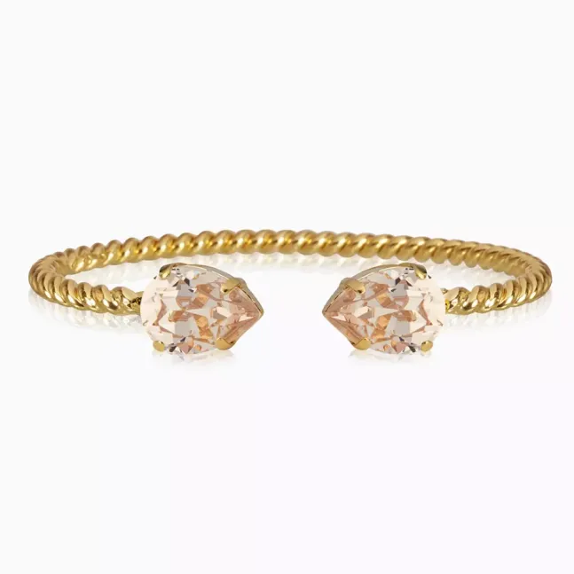 Mini Drop Bracelet Gold Silk