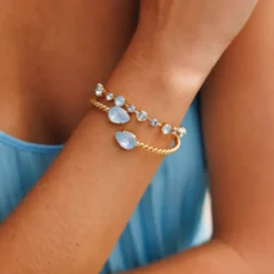 Mini Drop Bracelet Gold Sky Ignite