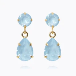 Mini Drop Earrings Gold Sky Ignite