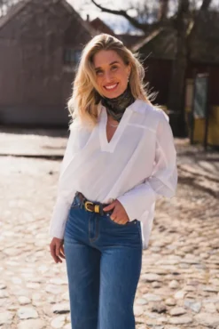 Miriam Shirt White Alyssum